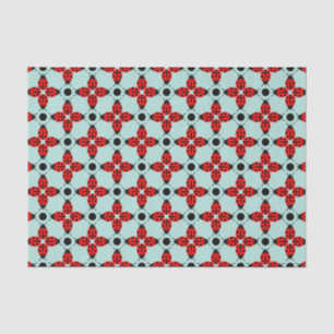 Papier Mousseline Motif Ladybug