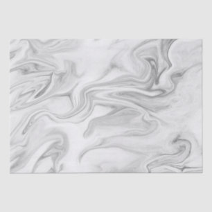 Papier Mousseline Motif Marbre blanc moderne