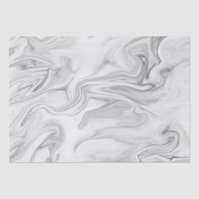 Papier Mousseline Motif Marbre blanc moderne (Recto)