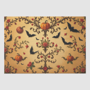 Papier Mousseline Motif médiéval français d'Halloween