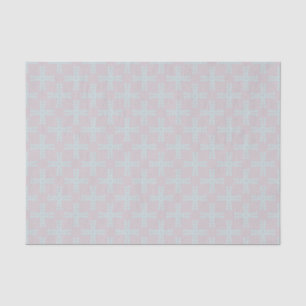 Papier Mousseline Motif Motif Soft Grey Aqua