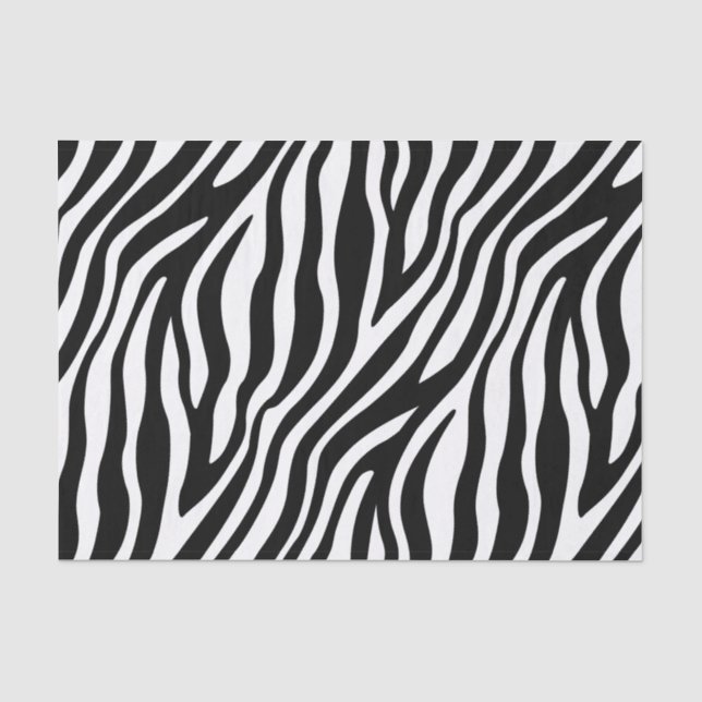 Papier Mousseline Motif noir et blanc de rayures d'impression de (Recto)