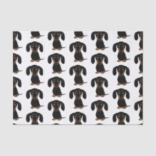 Papier Mousseline Motif noir et bronzage enduit doux mignon de