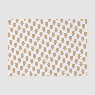 Papier Mousseline Motif Nounours mignon