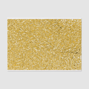 Papier Mousseline Motif PURE GOLD Splatter + votre texte / photo