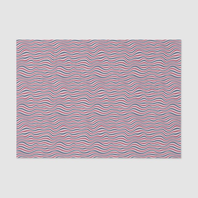 Papier Mousseline Motif rayé 2 (Recto)