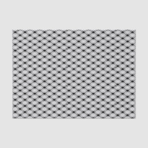 Papier Mousseline Motif rayé de plaid