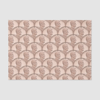 Papier Mousseline Motif sans couture de centime Lincoln – Pièces de 