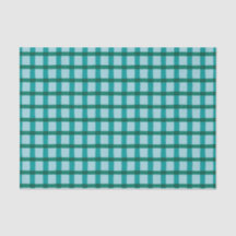 Motif Turquoise et bleu Plaid