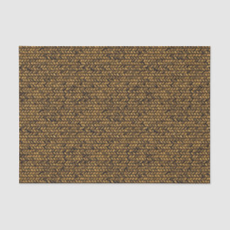 Papier Mousseline Motif Twill en rotin naturel