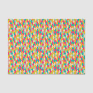 Papier Mousseline Motif vintage de harlequin