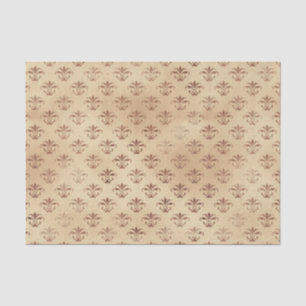 Papier Mousseline Motif vintage Filigree