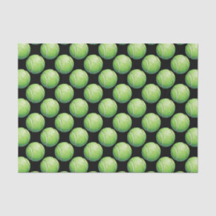 Papier Mousseline Motifs de balle de tennis