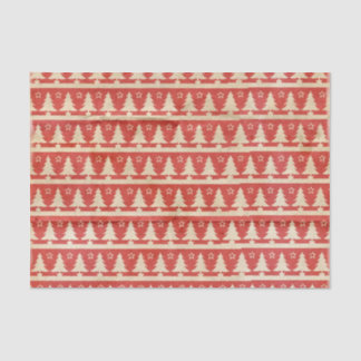 Papier Mousseline motifs vintages de Noël de vacances