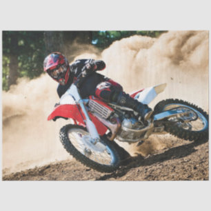 Papier Mousseline Motocross