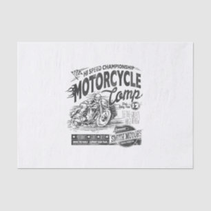 Papier Mousseline motocyclette de championnat à haute vitesse