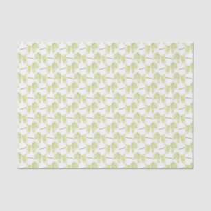 Papier Mousseline Mouchoir d'aquarelle d'art du saule vert
