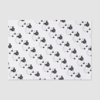 Papier Mousseline Moutons de bébé pour la brebis