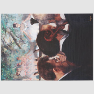 Papier Mousseline Musiciens d'orchestre, Edgar Degas