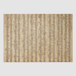 Papier Mousseline Musique et chanson