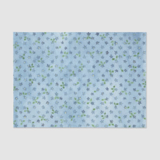 Papier Mousseline Myosotis