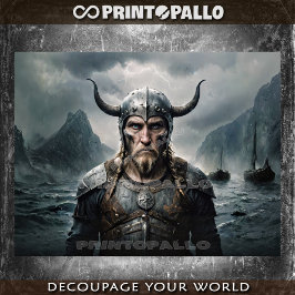 Papier Mousseline Mythe Norse : Loki, Le Dieu qui refuse l'autorité