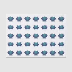 Papier Mousseline Namaste Lotus Flower