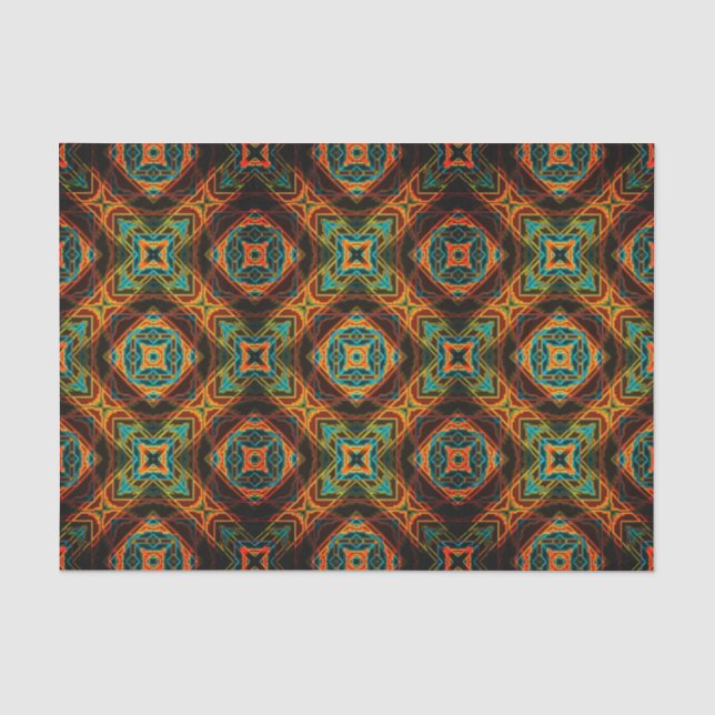 Papier Mousseline Natif américain moderne 19 (Recto)