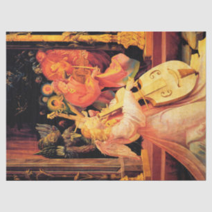 PAPIER MOUSSELINE NATIVITÉ, MUSIQUE FAISANT LES ANGES - MAGIE DE