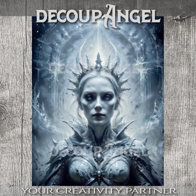 Papier Mousseline Né de l'obscurité - Découpage - (Créateur téléchargé)