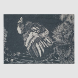 Papier Mousseline Nestling Bird (par Jan Mankes)