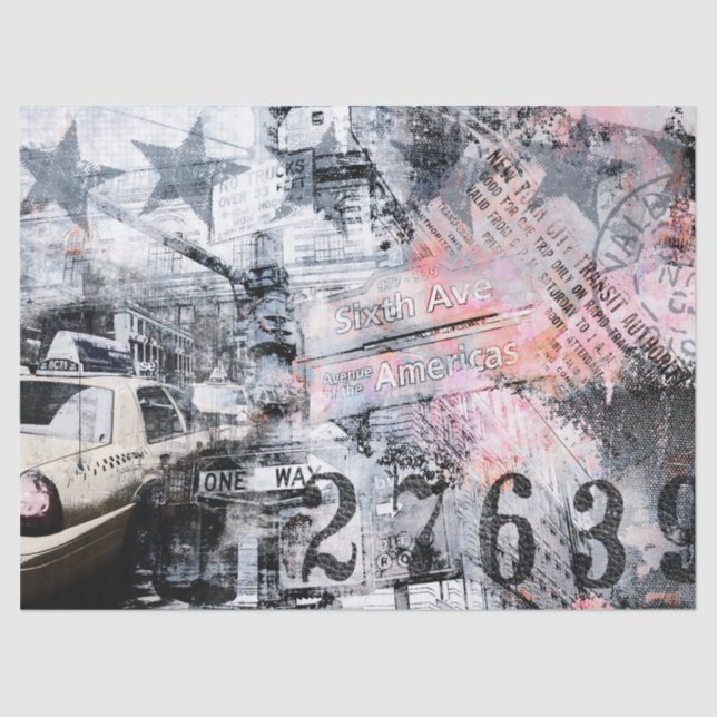 Papier Mousseline New York (Recto)