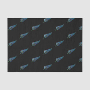 PAPIER MOUSSELINE NEW ZEALAND FERN SIMPLE PAUA