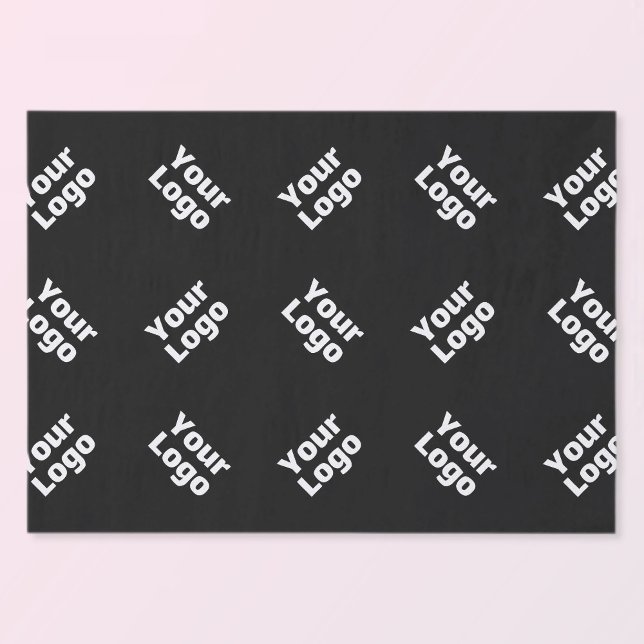 Papier Mousseline N'importe quel logo ou image téléchargée | Motif d (Créateur téléchargé)