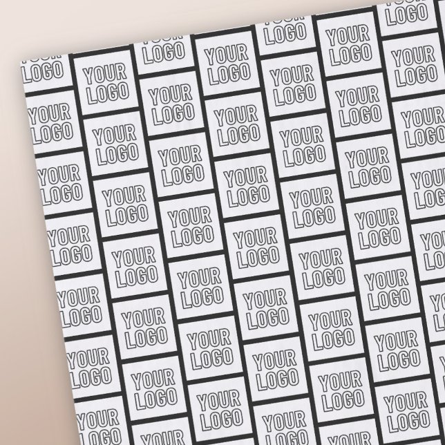 Papier Mousseline N'importe quel Motif de répétition de logo ou d'im (Créateur téléchargé)