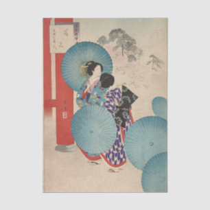 Papier Mousseline Nobles dames de la période Tokugawa, 36 Beautés