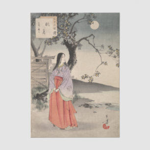 Papier Mousseline Nobles dames de la période Tokugawa, 36 Beautés