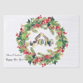 Papier Mousseline Noël