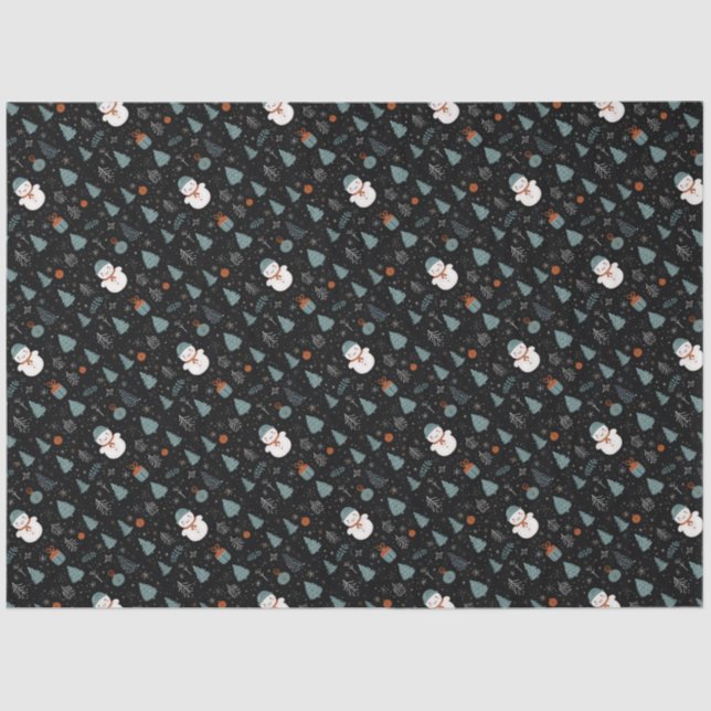 Papier Mousseline Noël (Recto)