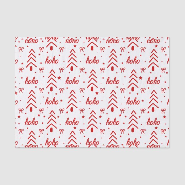 Papier Mousseline Noël (Recto)
