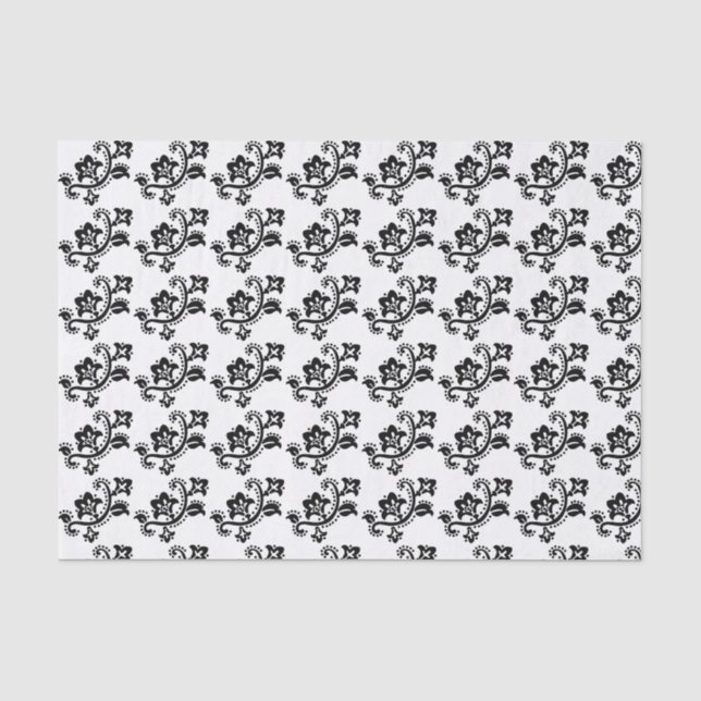 Papier Mousseline NOËL ART FOLK MOTIF Papier papier (Recto)