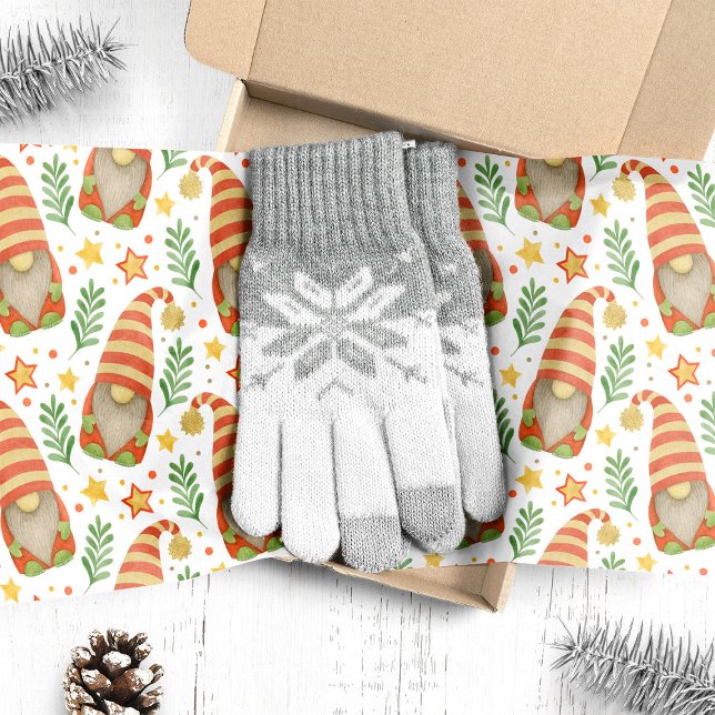 Papier Mousseline Noël des Gnomes scandinaves (Créateur téléchargé)