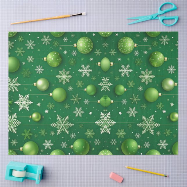 Papier Mousseline Noël éternel (Artisanat)