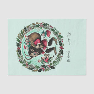 Papier Mousseline Noël Krampus