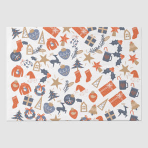 Papier Mousseline Noël mignon