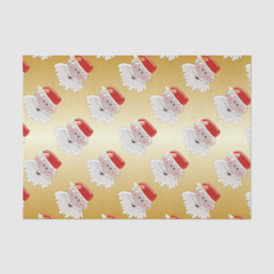 Papier Mousseline Noël père Noël Design