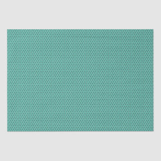 Papier Mousseline Noël rétro saint décoratif vert turquoise