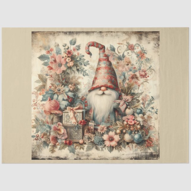 Papier Mousseline Noël Série de conception passée 27 (Recto)