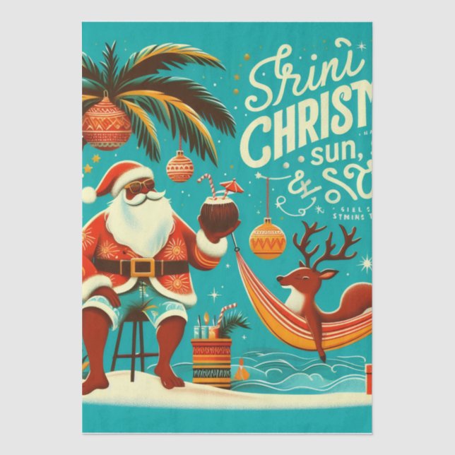 Papier Mousseline Noël Trini (Recto)