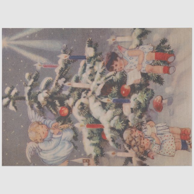 Papier Mousseline Noëltère série Design 1 (Recto)